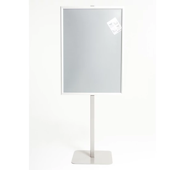 DESIGN INFÓ TÁBLA 200 CM  1 X A1 SZÜRKE