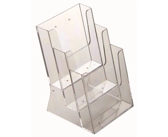 PLEXI KIADVÁNY TARTÓ A/5, 3 fakkos