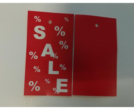 Függő etikett 45×80 mm  SALE felirattal (200 db/cs)