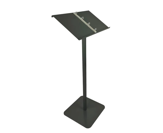 DESIGN MENÜTARTÓ LAPOZHATÓ FEKETE