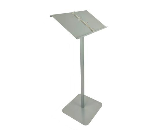 DESIGN MENÜTARTÓ LAPOZHATÓ, SZÜRKE
