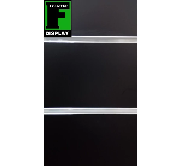 ALUMÍNIUM SÍNES PANEL FEKETE / ELFOGYOTT, kilistázva